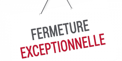 Fermeture exceptionnelle de nos bureaux les 2 et 3 janvier